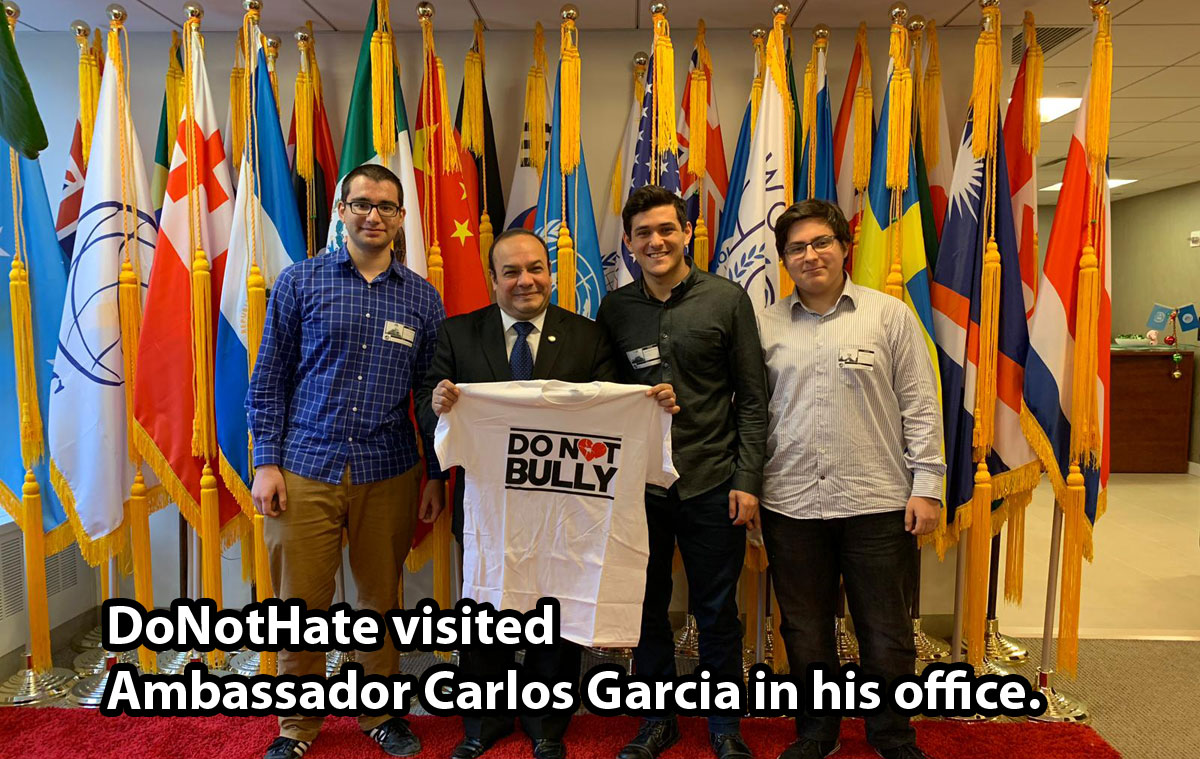 A visit to Ambassador Carlos Garcia