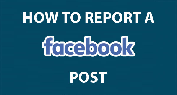 How to Report a Facebook Post